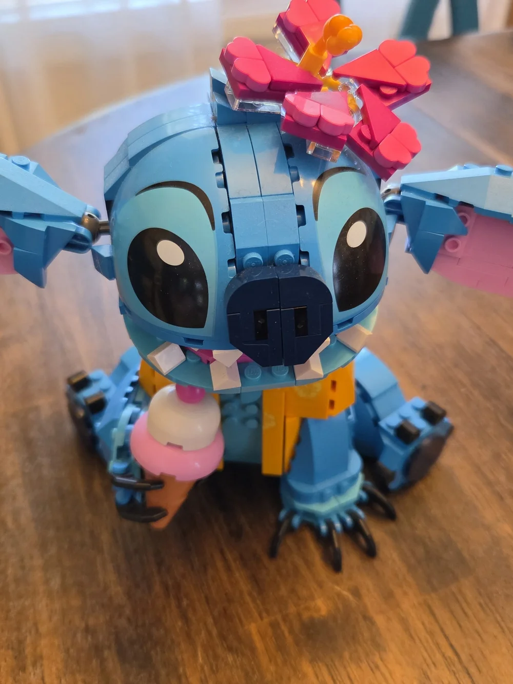 LEGO Disney Stitch Buildable Figure in Blue, Pink and Orange